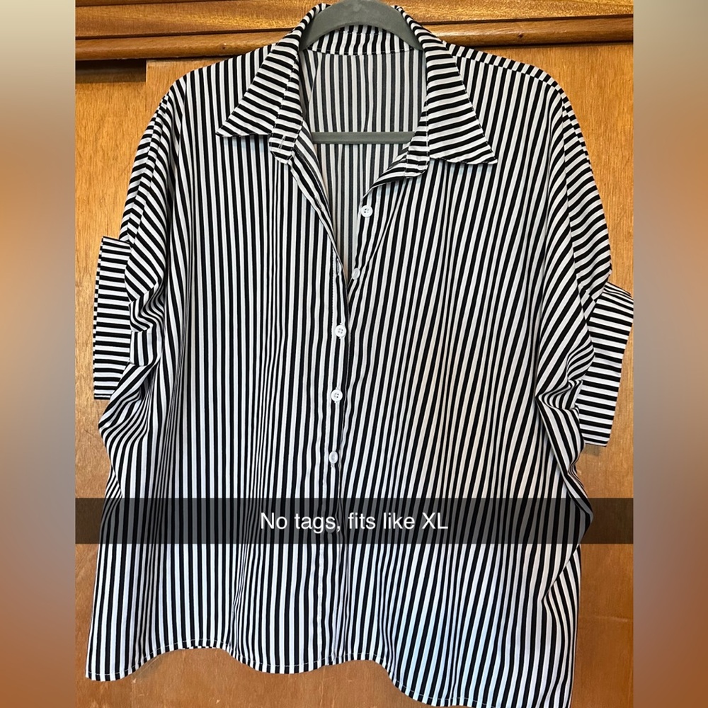 Women’s Striped Blouse XL